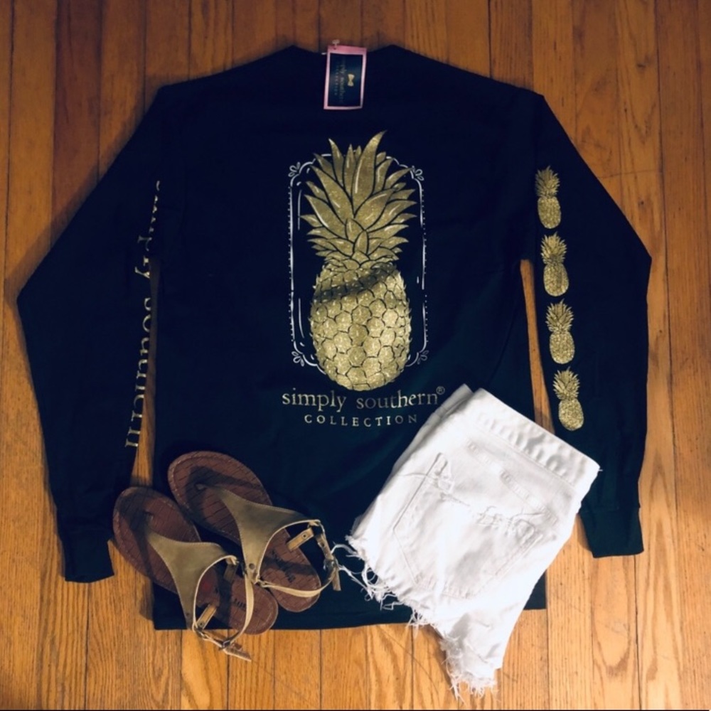 All That Glitters Long Sleeve by Simply Southern